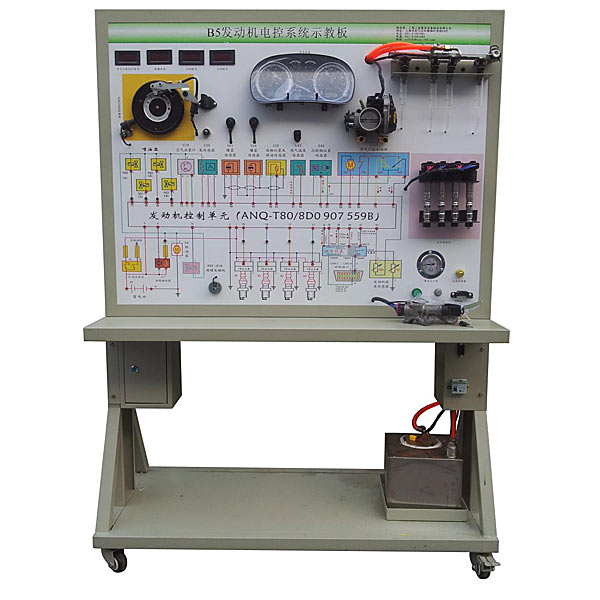 汽油發(fā)動機(jī)電控系統(tǒng)示教板,汽車發(fā)動機(jī)電控系統(tǒng)實(shí)訓(xùn)臺