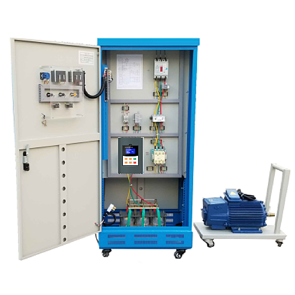 電機(jī)軟啟動線路實(shí)訓(xùn)裝置(圖1) 電機(jī)軟啟動線路實(shí)驗裝置,氣體滅火模仿實(shí)驗臺